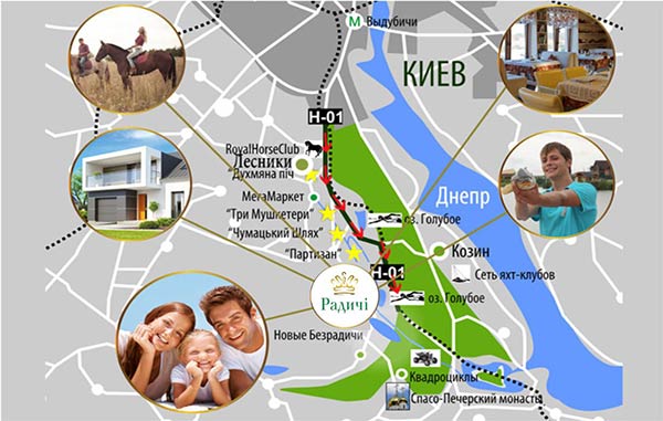 КГ Радичи на карте
