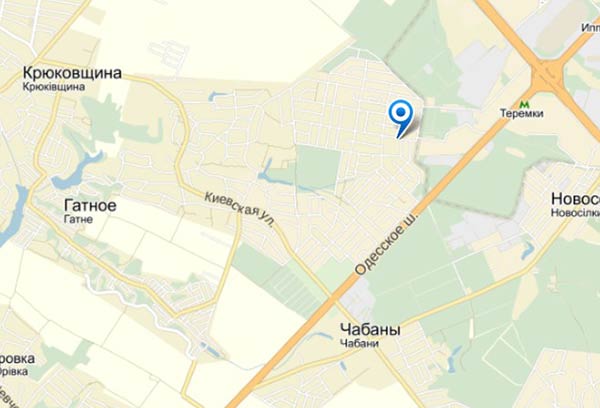 КГ Новый Киев на карте