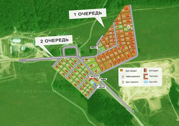 Генплан КГ Березовая роща