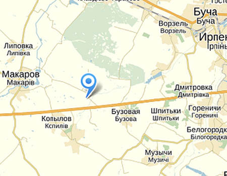 Расположение КГ Королевский Сад на карте