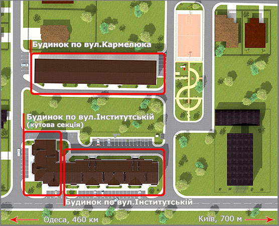 Генплан ЖК Спутник-Теремки