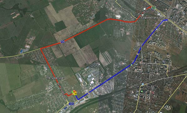 ЖК Петровский на карте