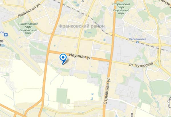 Галицкий Лев на карте