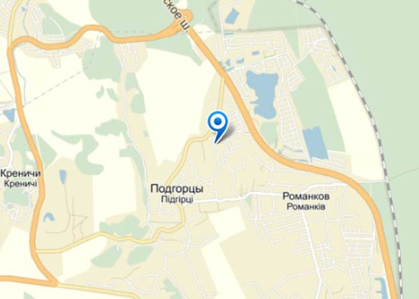 ЖК Луговой на карте