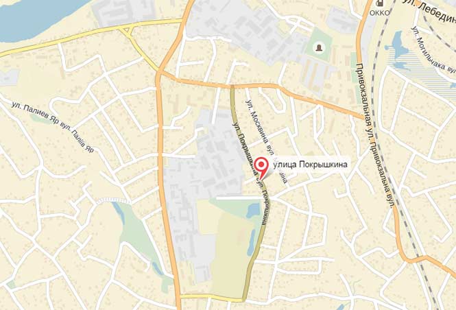ЖК Европейский на карте