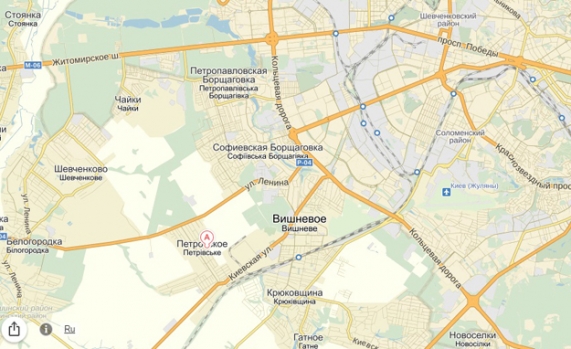 ЖК Петровский Посад на карте