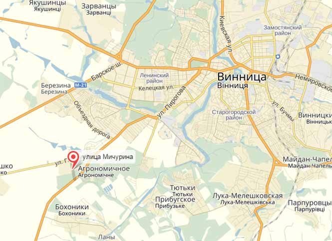 ЖК Первый парковый квартал на карте