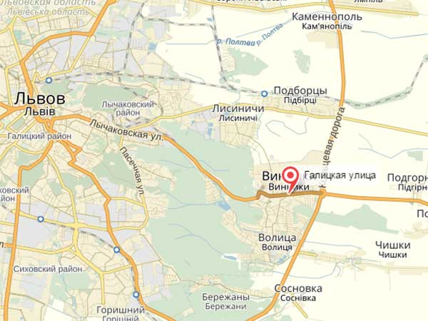 ЖК Зеленый двор на карте