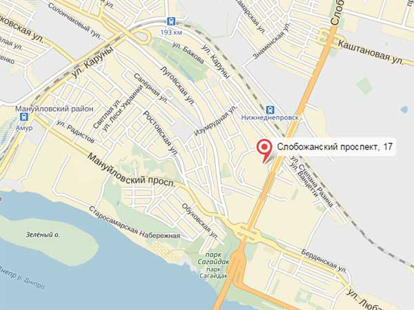 ЖК Добробут на карте