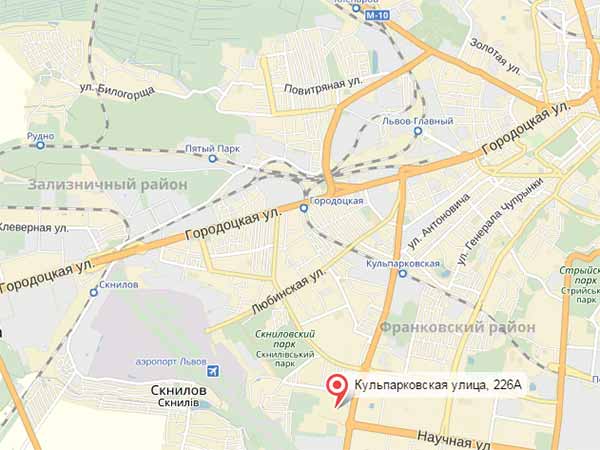 ЖК Місто Трав на карте