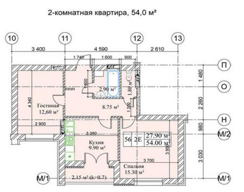 2-ком.квартира