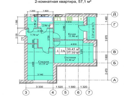 2-ком.квартира