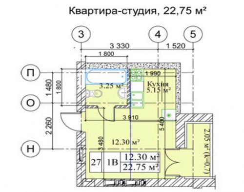 1-ком.квартира