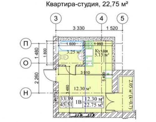 1-ком.квартира