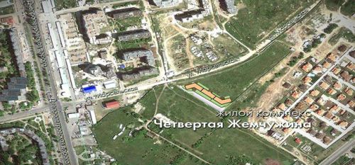 Расположение ЖК Четвертая Жемчужина