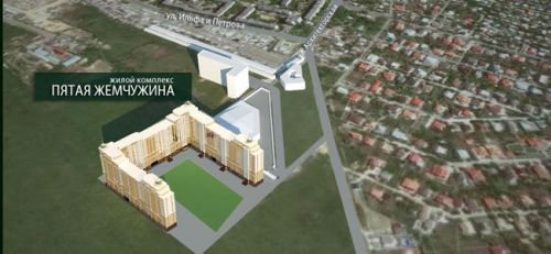 Расположение ЖК Пятая Жемчужина на карте