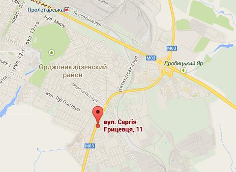 Расположение ЖК Роганский на карте